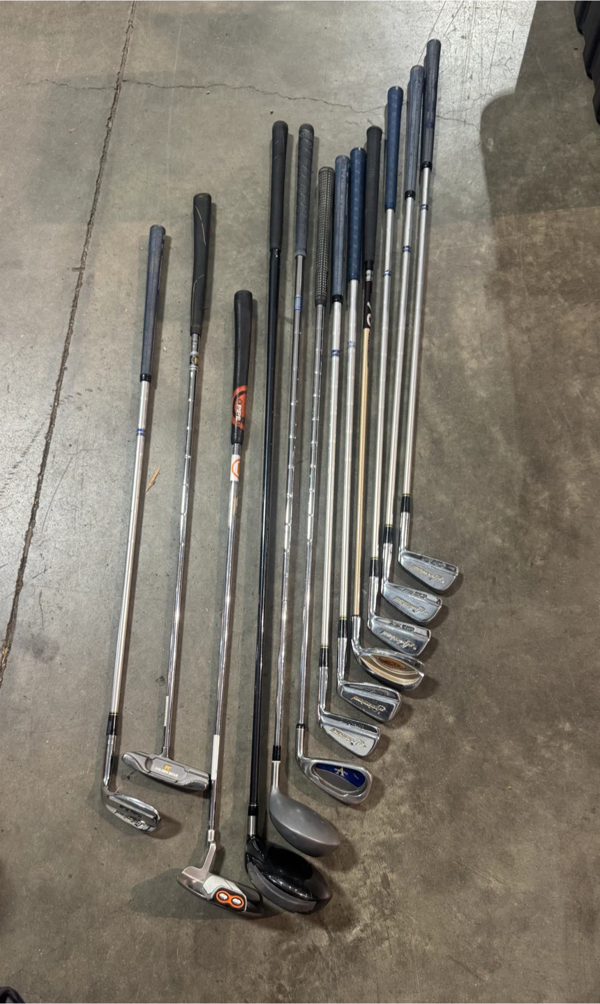 TaylorMade Golf Bag with Clubs and Accessories - photo 3