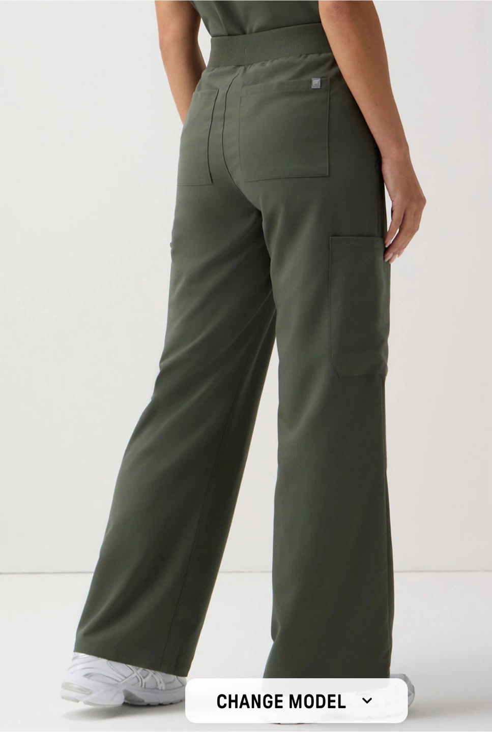 Fabletics Bonsai Scrub Bottoms (high rise wide leg) - photo 2