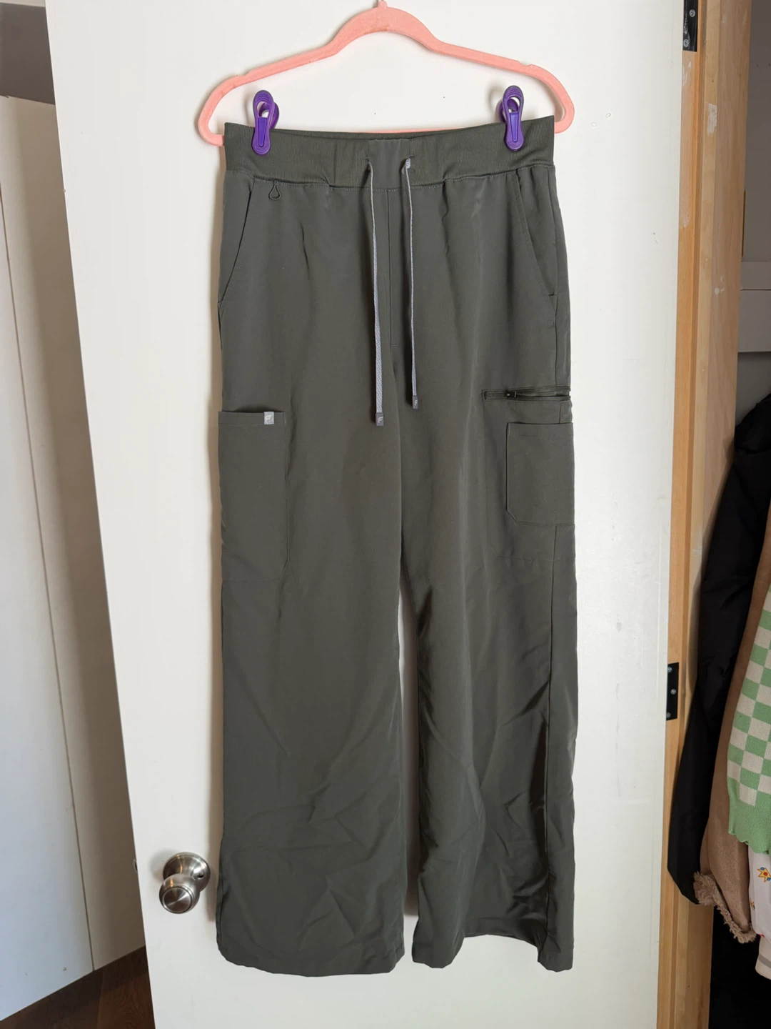 Fabletics Bonsai Scrub Bottoms (high rise wide leg) - photo 3