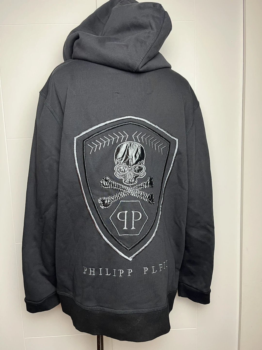 Philipp Plein Black Zip-Up Hoodie - photo 2
