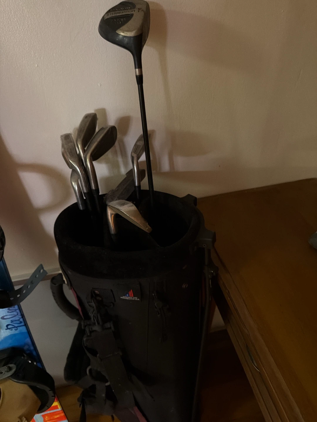 TaylorMade Golf Clubs with Bag