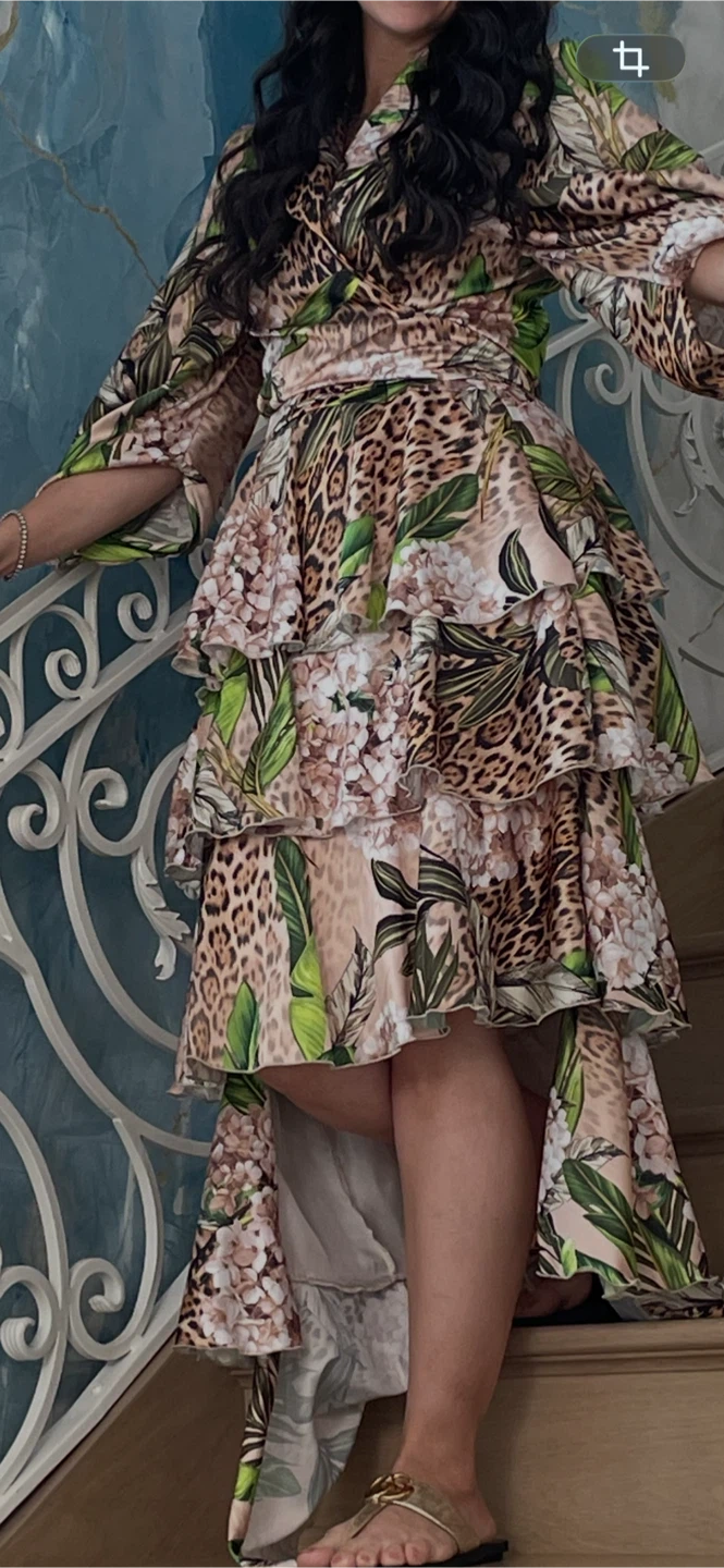 Tiered Ruffle Maxi Dress - photo 2