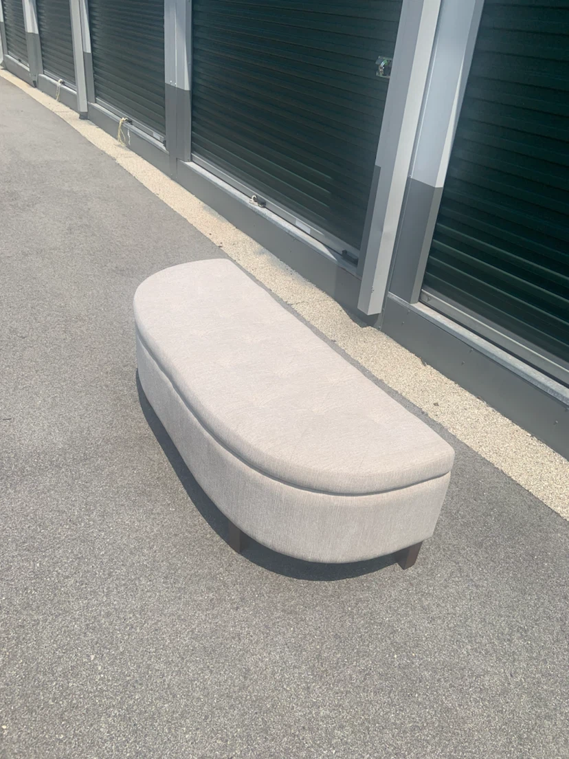 Tufted Upholstered Storage Bench - photo 2