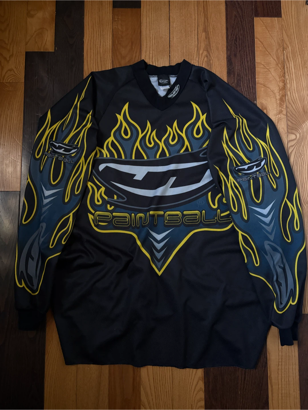 Vintage JT Paintball flame long sleeve XXL - photo 5