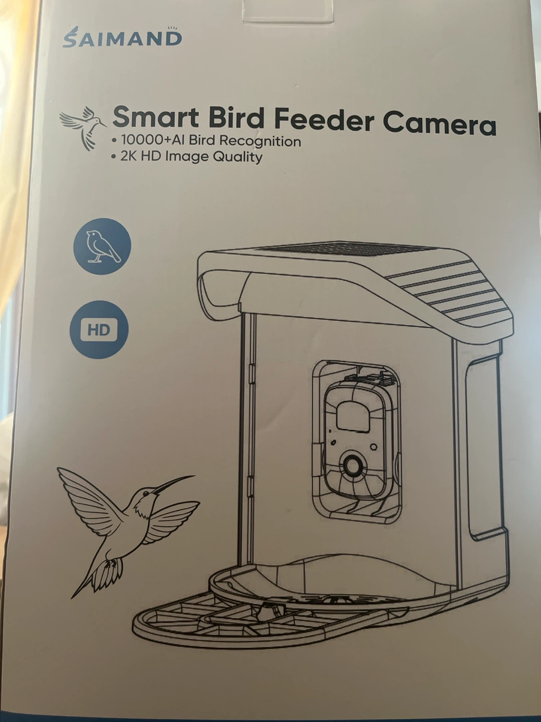 Saimand Smart Bird Feeder Camera - photo 2