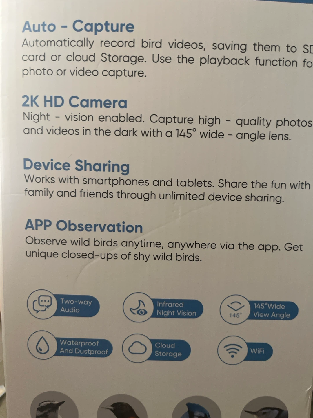 Saimand Smart Bird Feeder Camera - photo 4