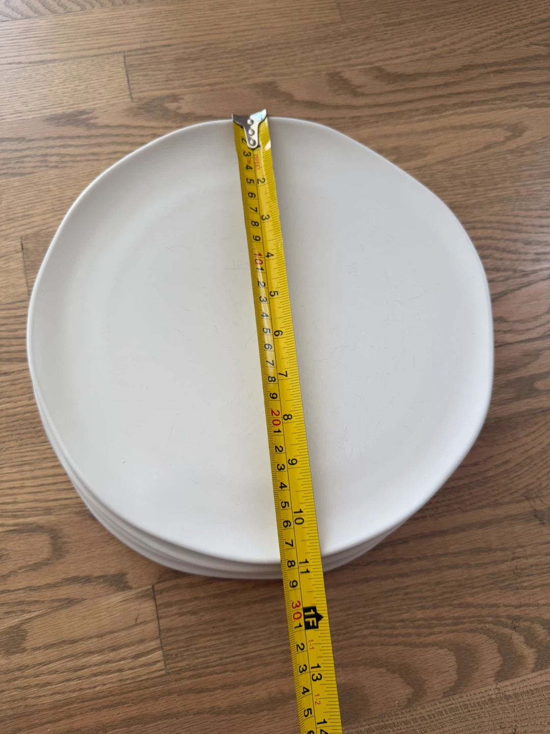 🍽️ OAK+FORT Large Modern Ceramic Dinner Plates - photo 3