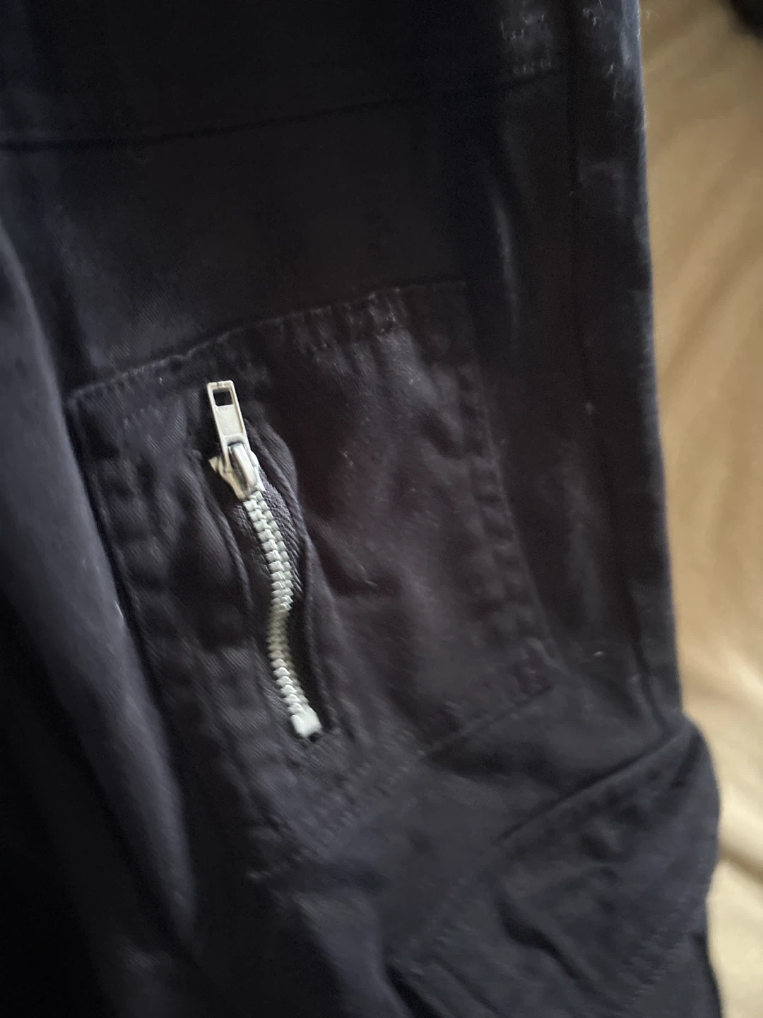 IVR Black Cargo Pants Size S - photo 3