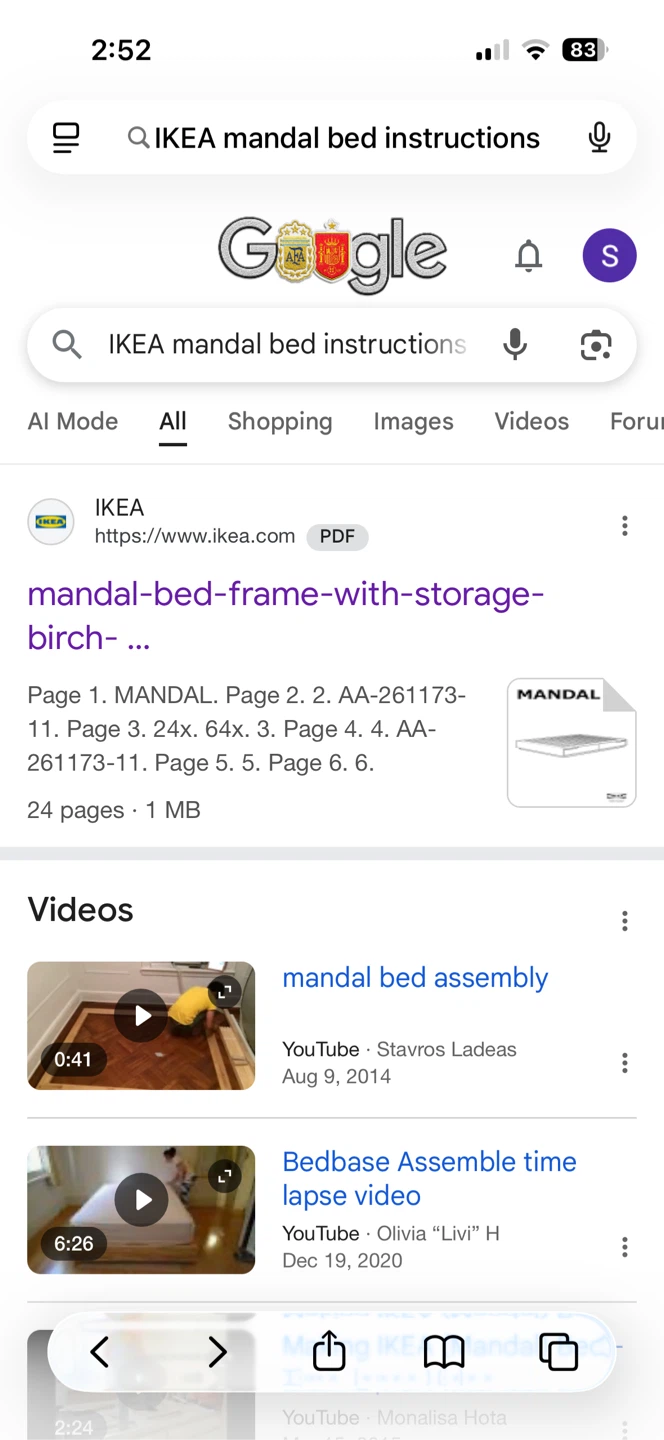 FREE IKEA MANDAL Queen Bed Frame with Storage - photo 5