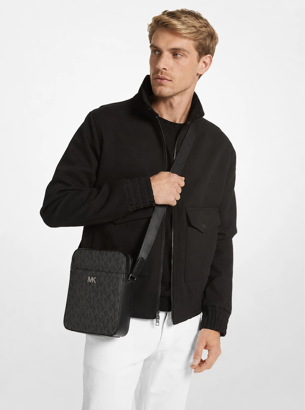 NWT Michael Kors Men’s Crossbody Messenger Bag