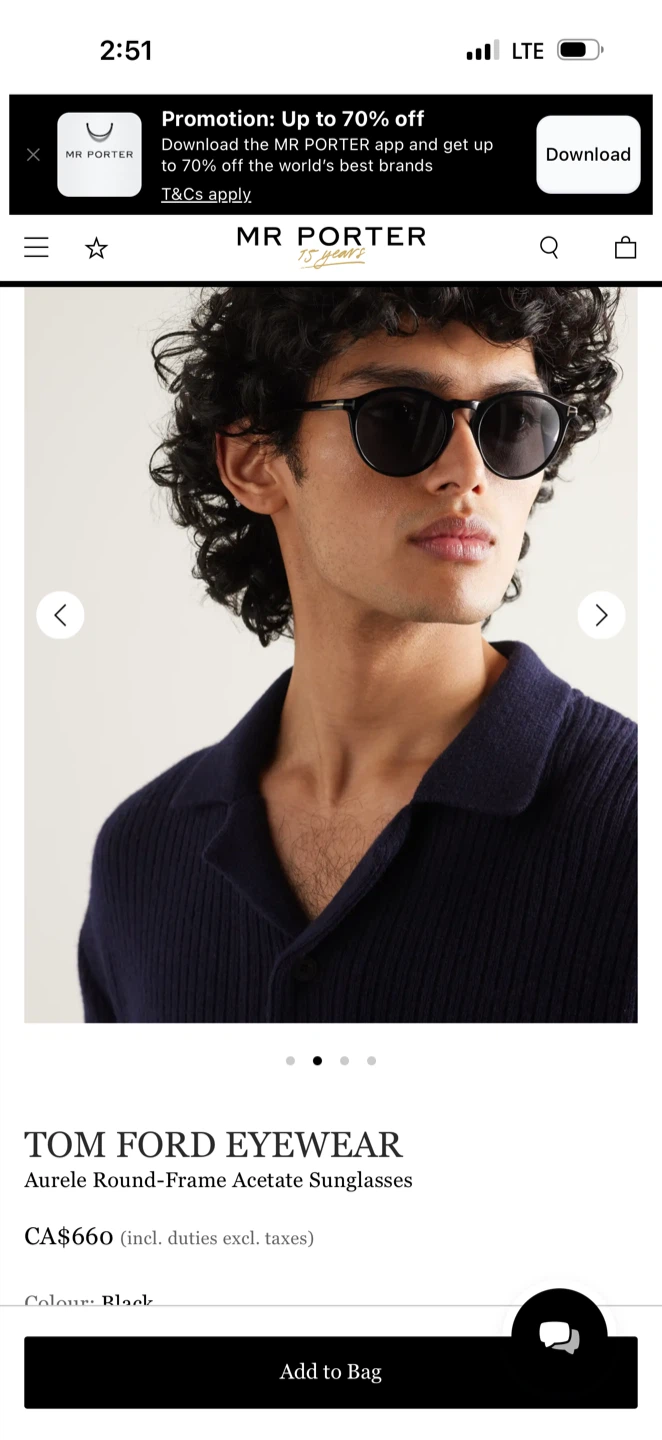 Tom Ford Acetate Sunglasses - photo 2