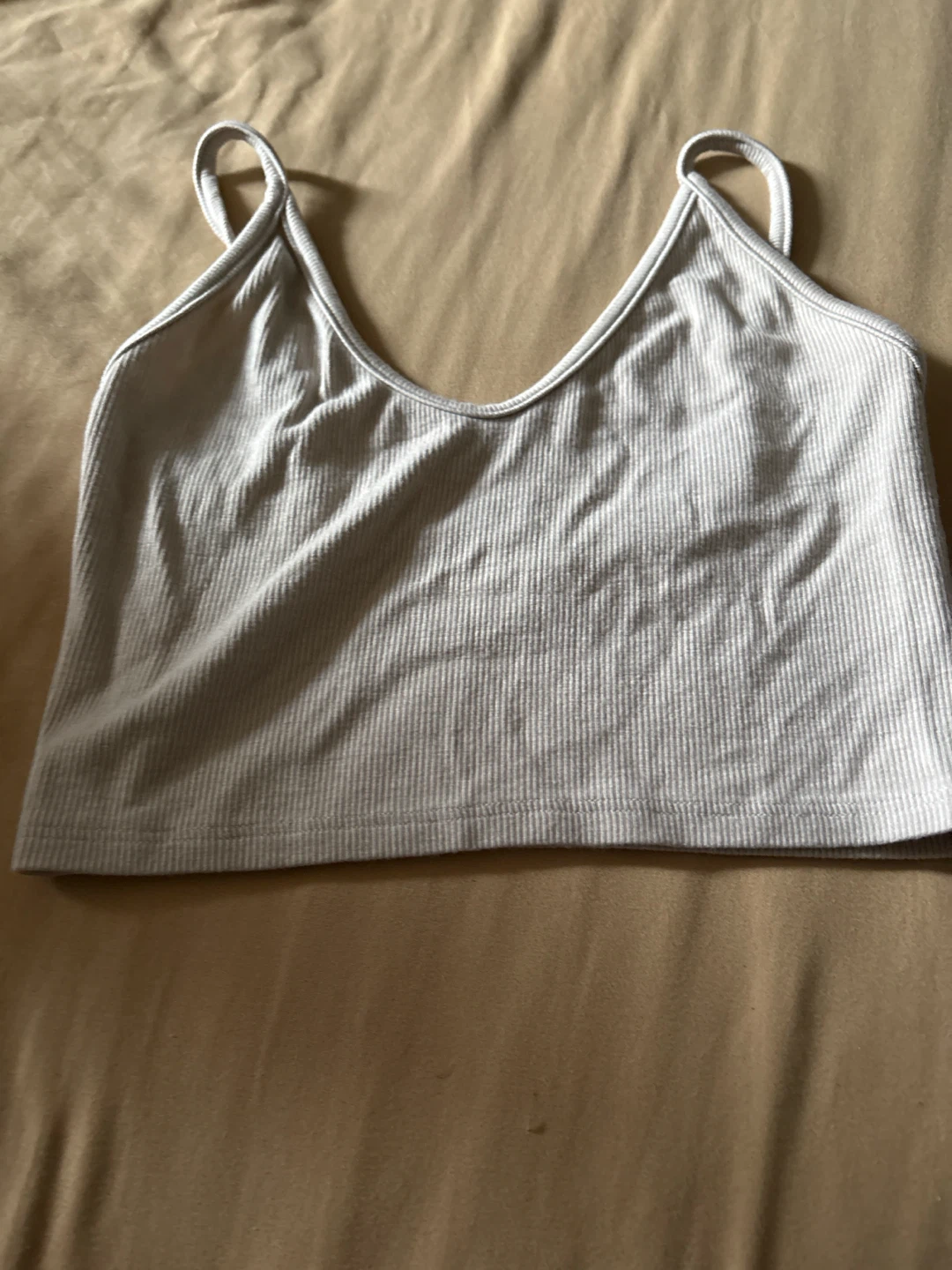 JOAH BROWN Ribbed Tank Top XS/S