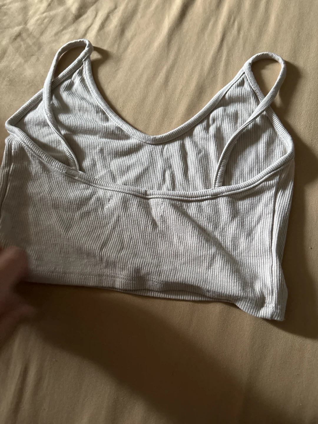 JOAH BROWN Ribbed Tank Top XS/S - photo 2