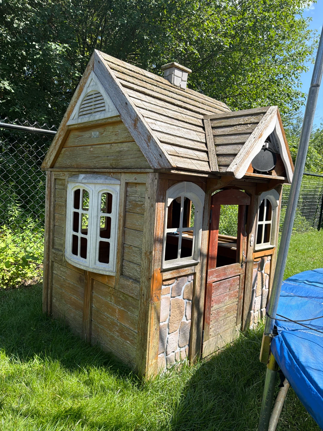Wooden Kids Playhouse