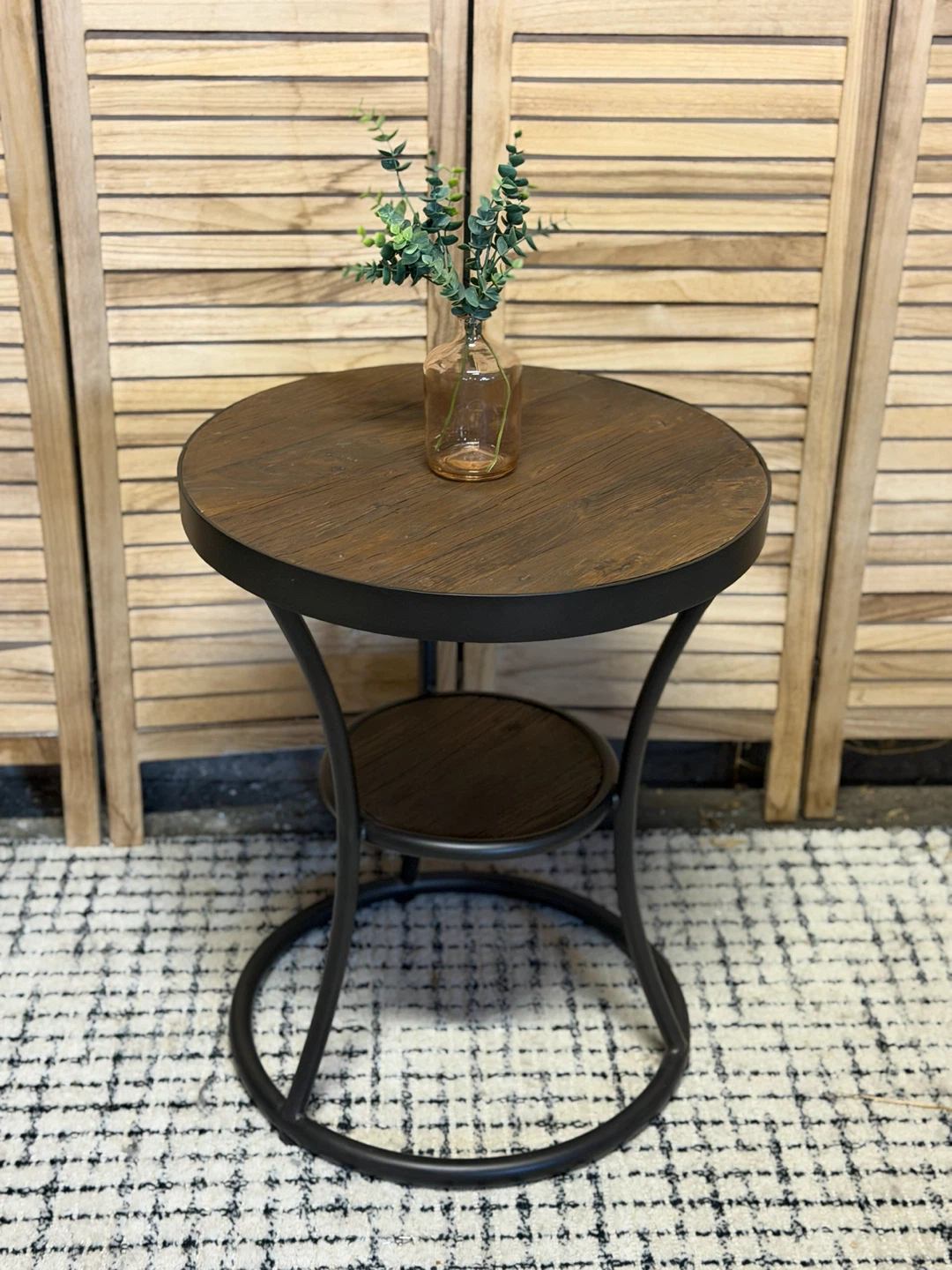 Pottery Barn Reclaimed Wood End Table - photo 2