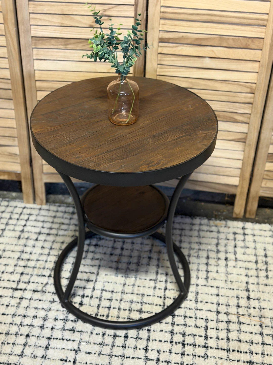Pottery Barn Reclaimed Wood End Table - photo 3