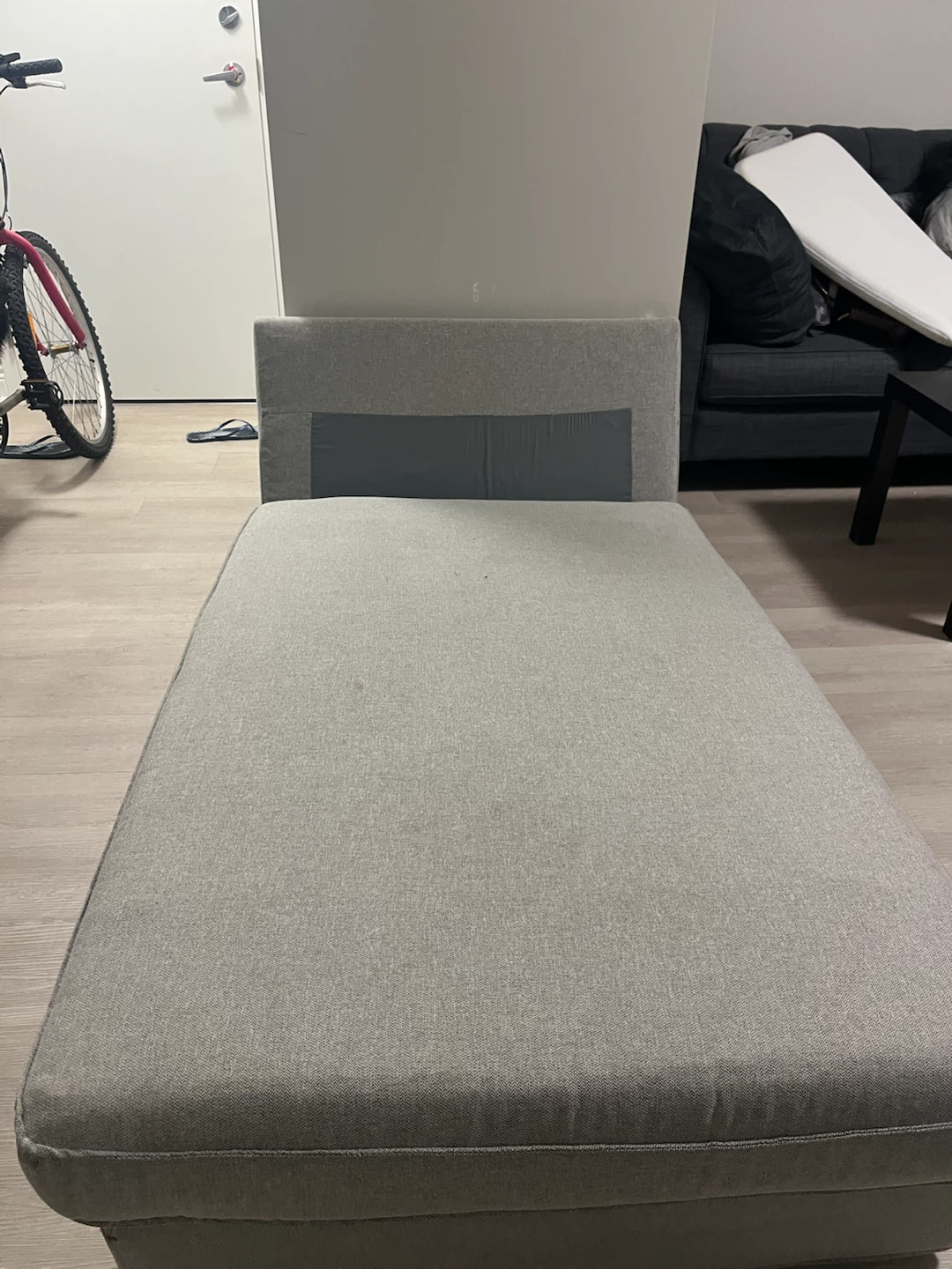 IKEA Grey Chaise Lounge - photo 2