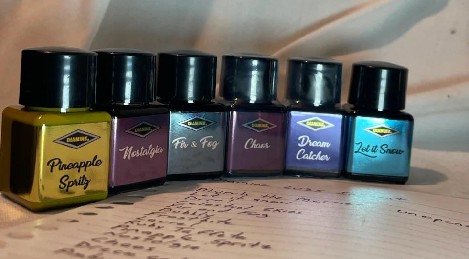 Diamine 2025 Inkvent Calendar Fountain Pen Ink Set - photo 3