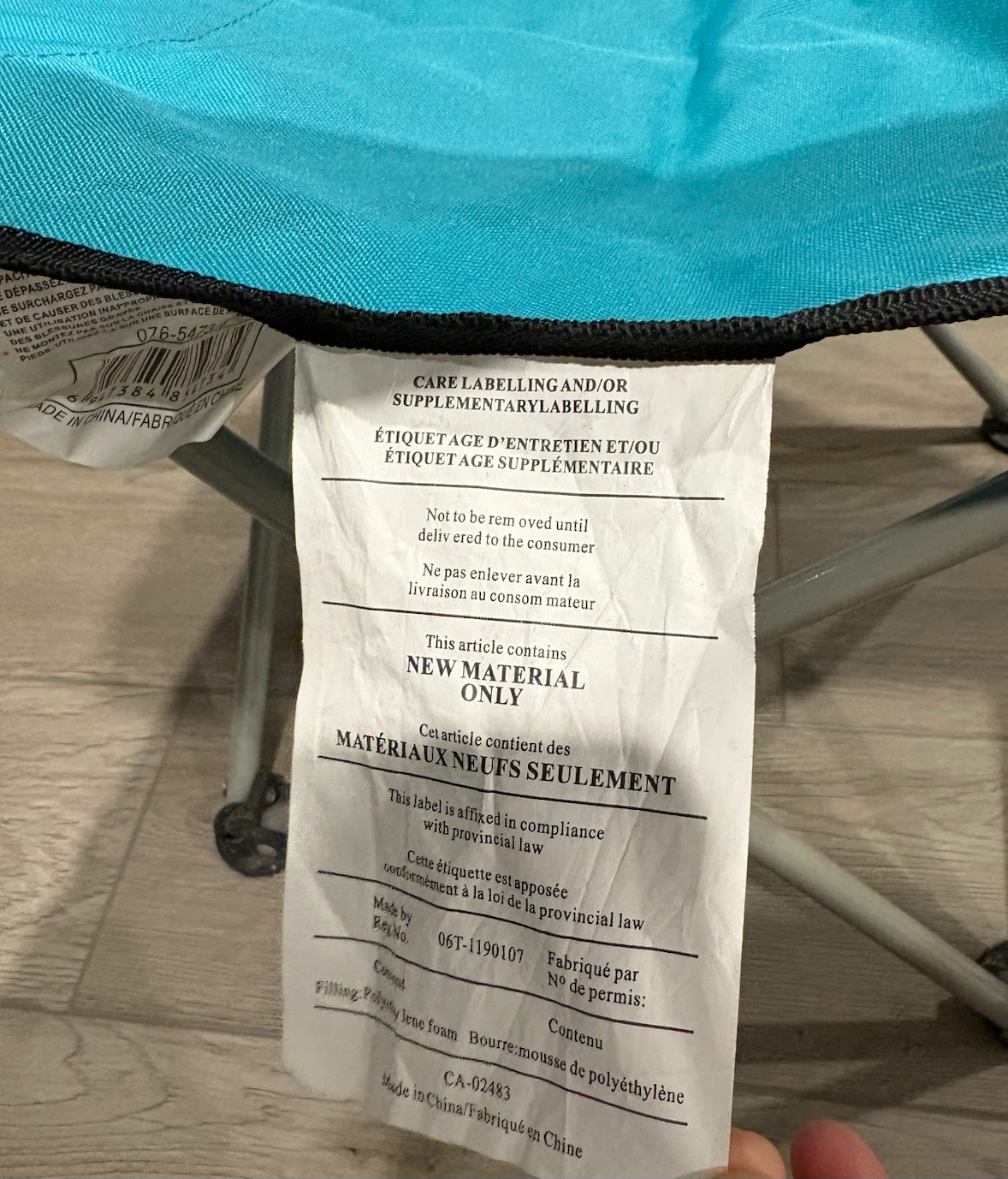 Outbound Blue Folding Camp Chair - photo 5