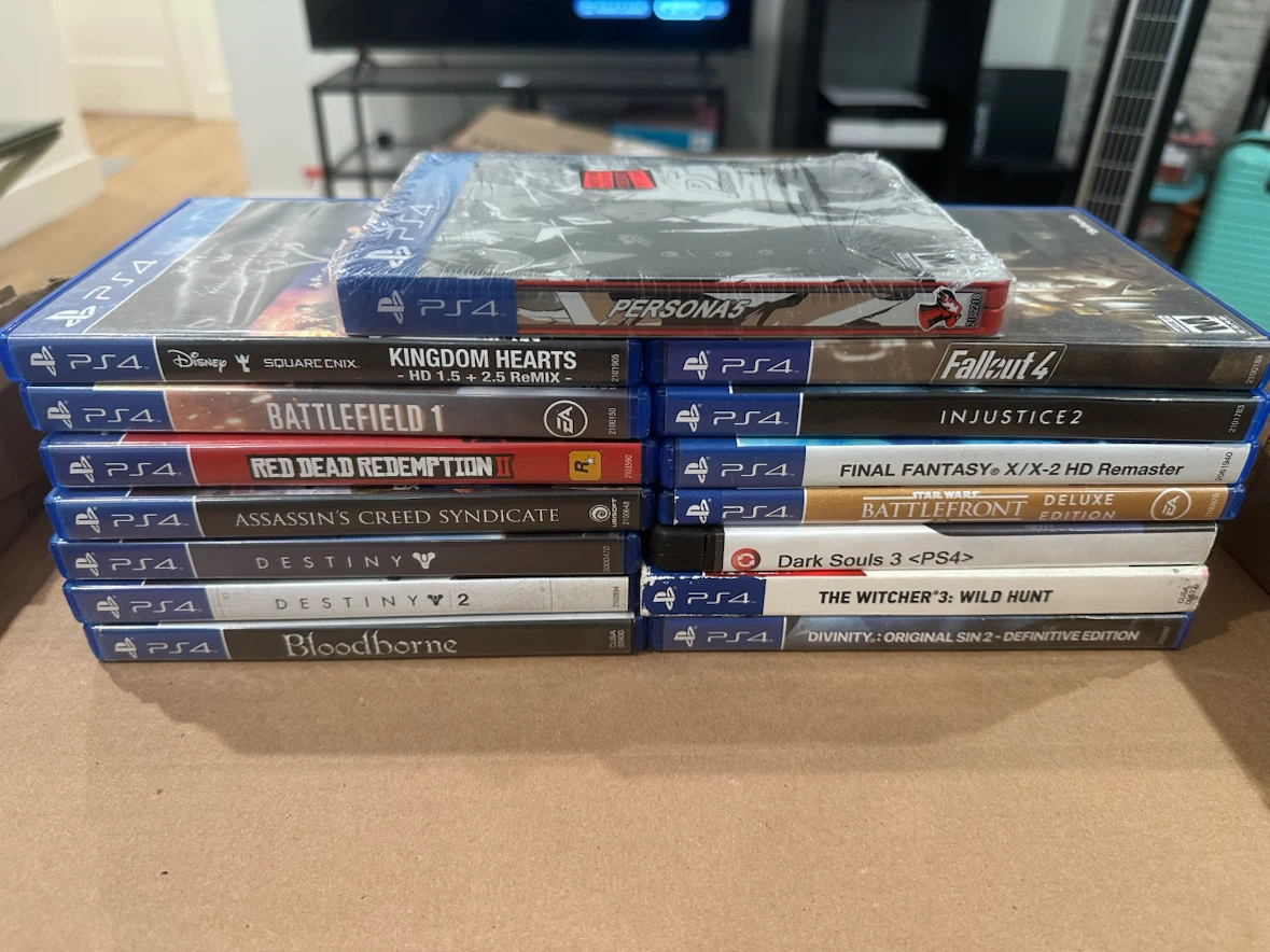 Bundle of 15 PS4 Games