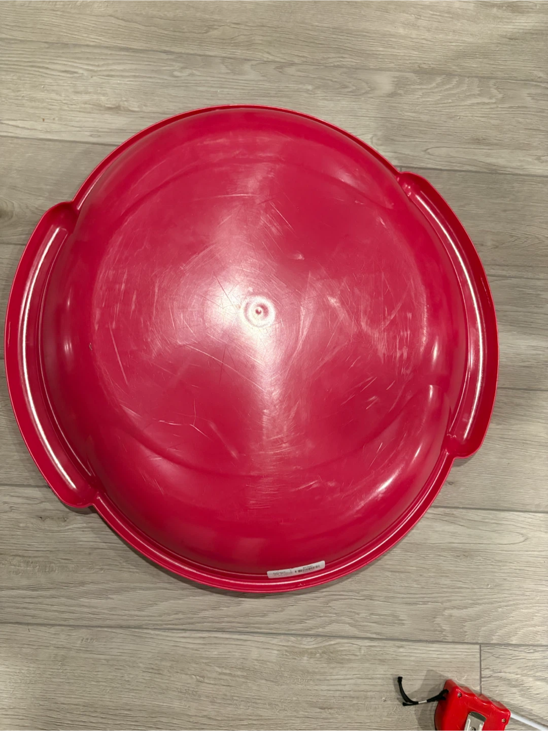 Plastic Saucer Snow Sled - Rouge Red - photo 5