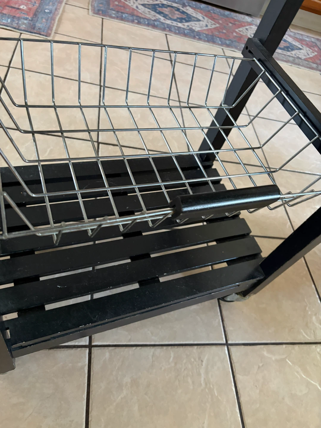 Kitchen Cart with Granite Top - photo 5
