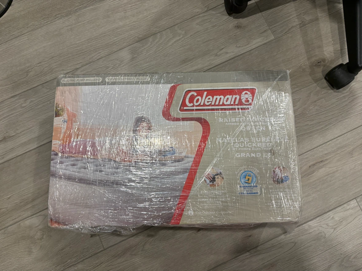 Coleman Queen Raised Quickbed Airbed with Electric Pump - photo 2