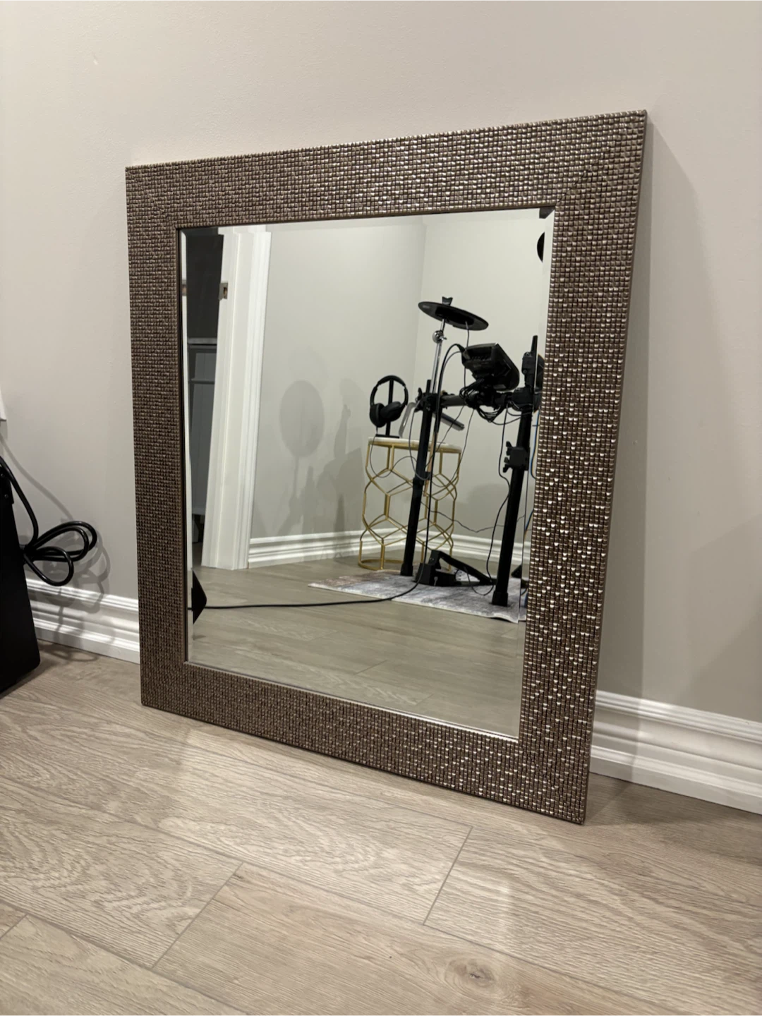 Decorative Square Wall Mirror - photo 2