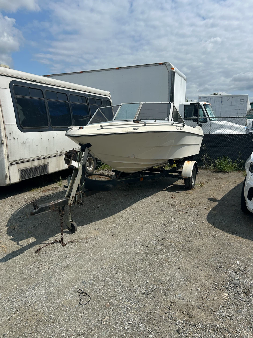 Sangster Toba 1600 Boat and trailer