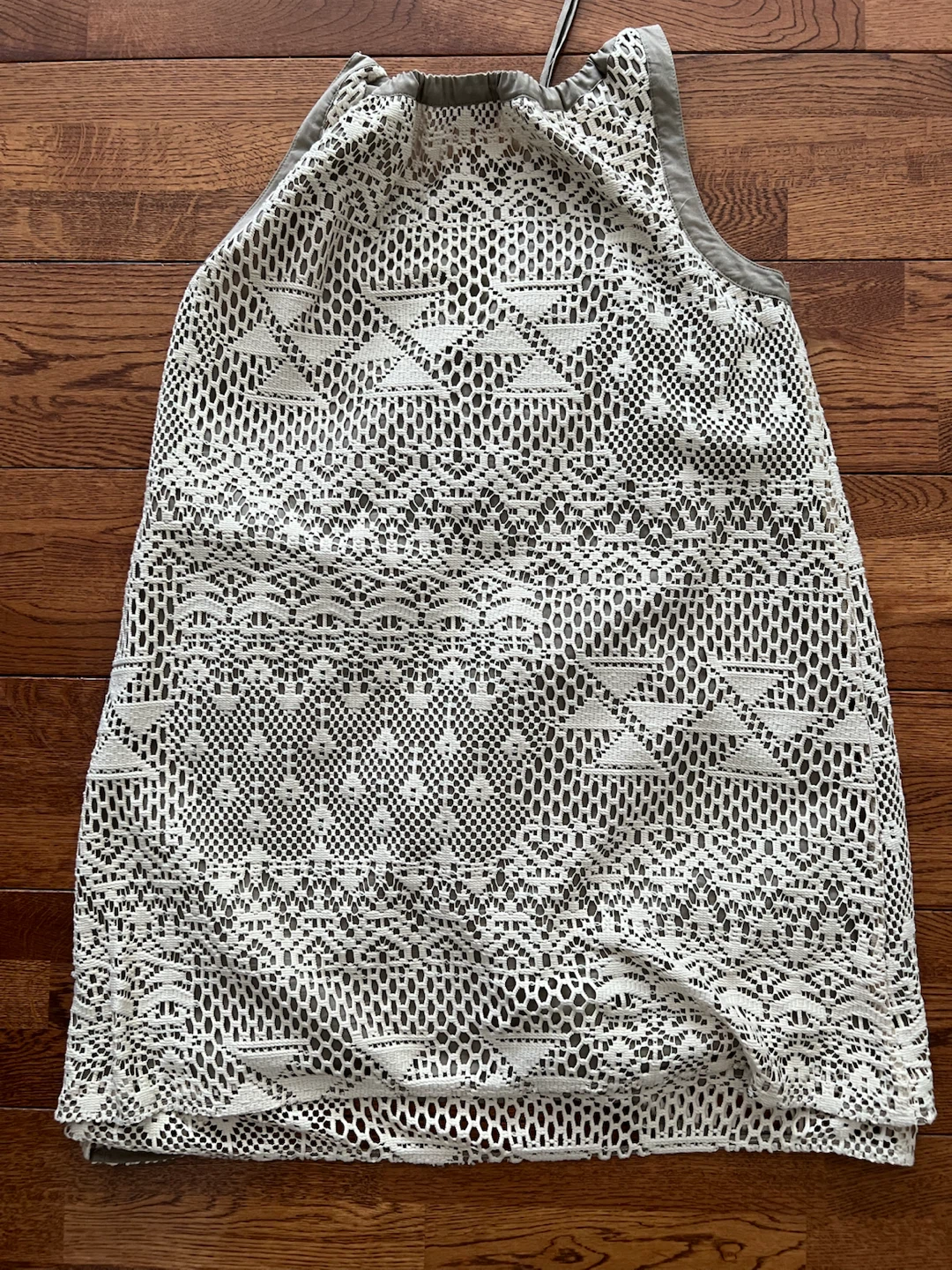BCBGirls White Lace Tank Top - photo 2