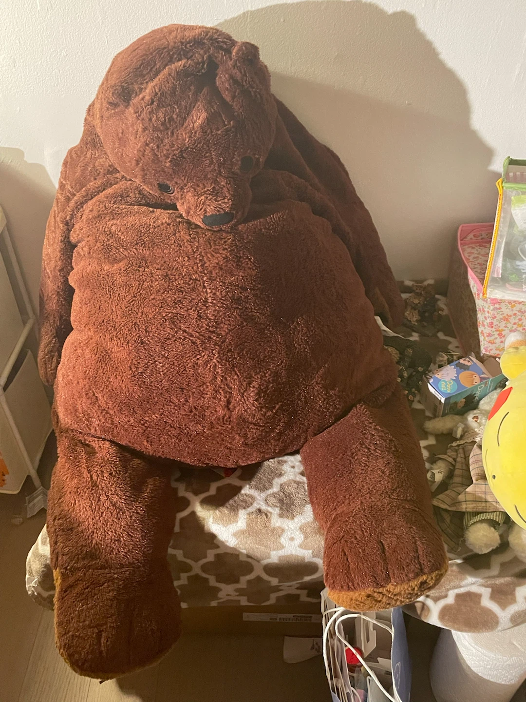 GIANT ikea bear stuffie - photo 2
