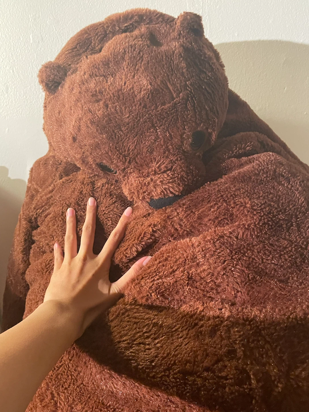 GIANT ikea bear stuffie - photo 3