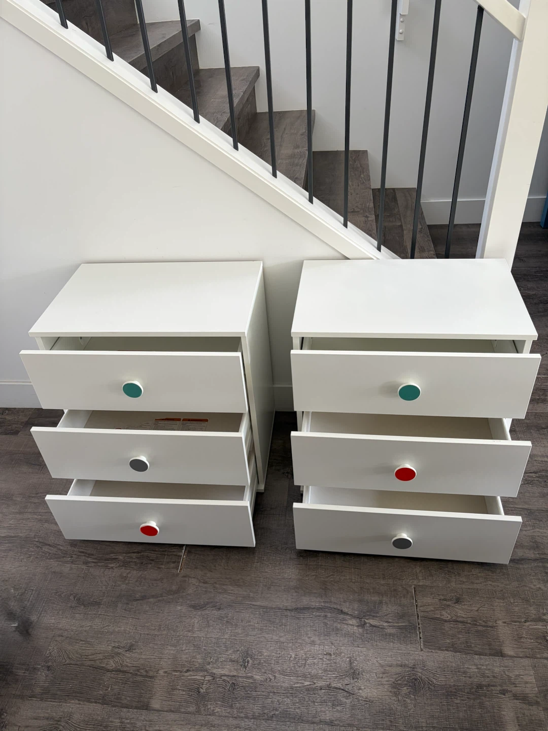 pair of IKEA dresser in white for $120 - photo 2
