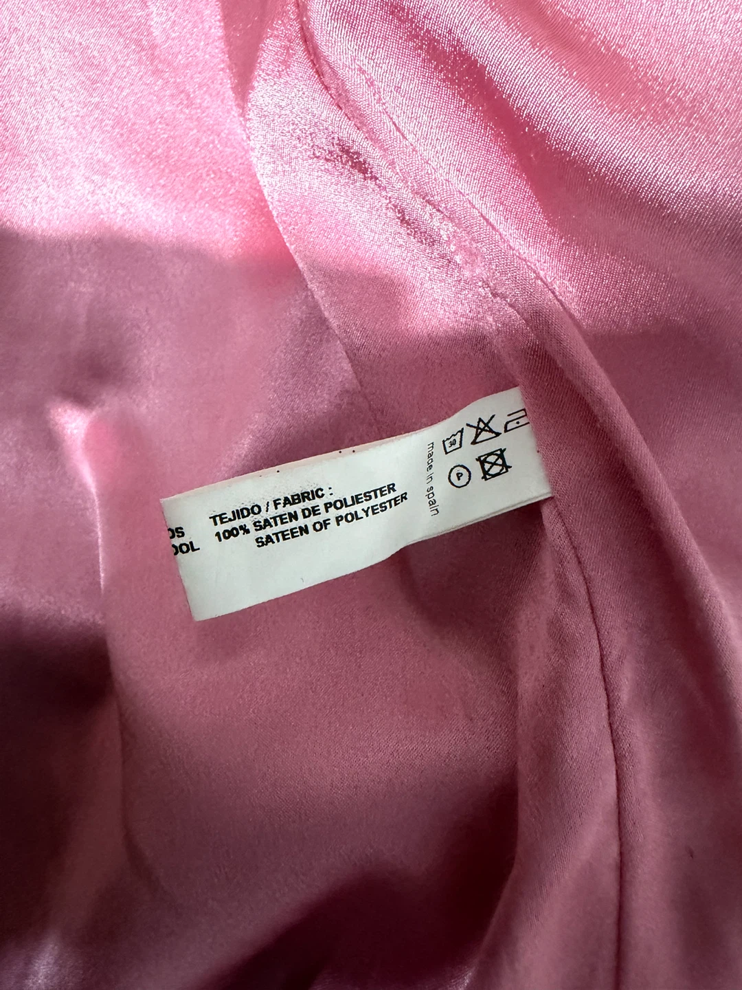 ESTEVE Long Black Coat with Pink Satin Lining - photo 5