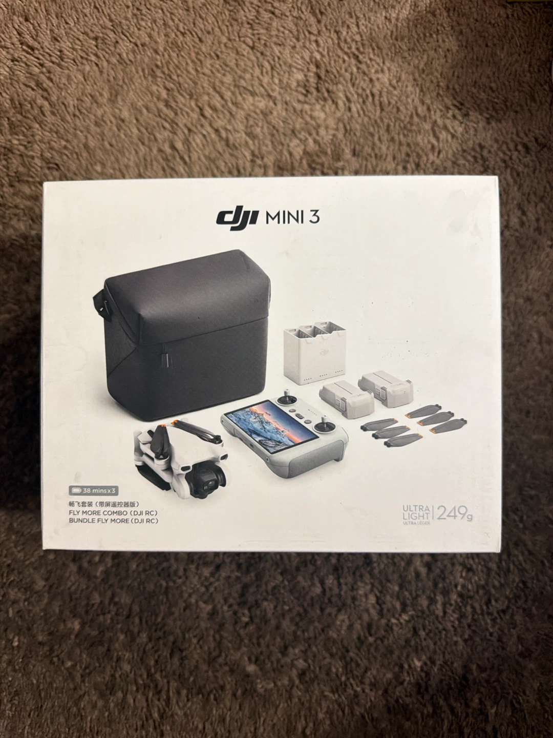 DJI Mini 3 Fly More Combo (DJI RC)
