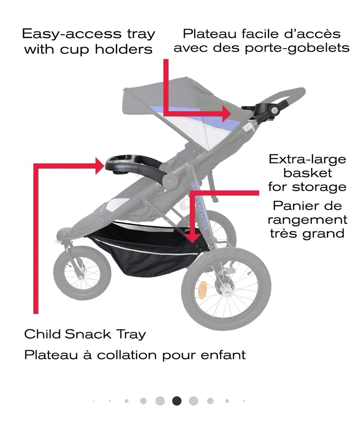Schwinn Interval Jogger Travel System with Car Seat - photo 5