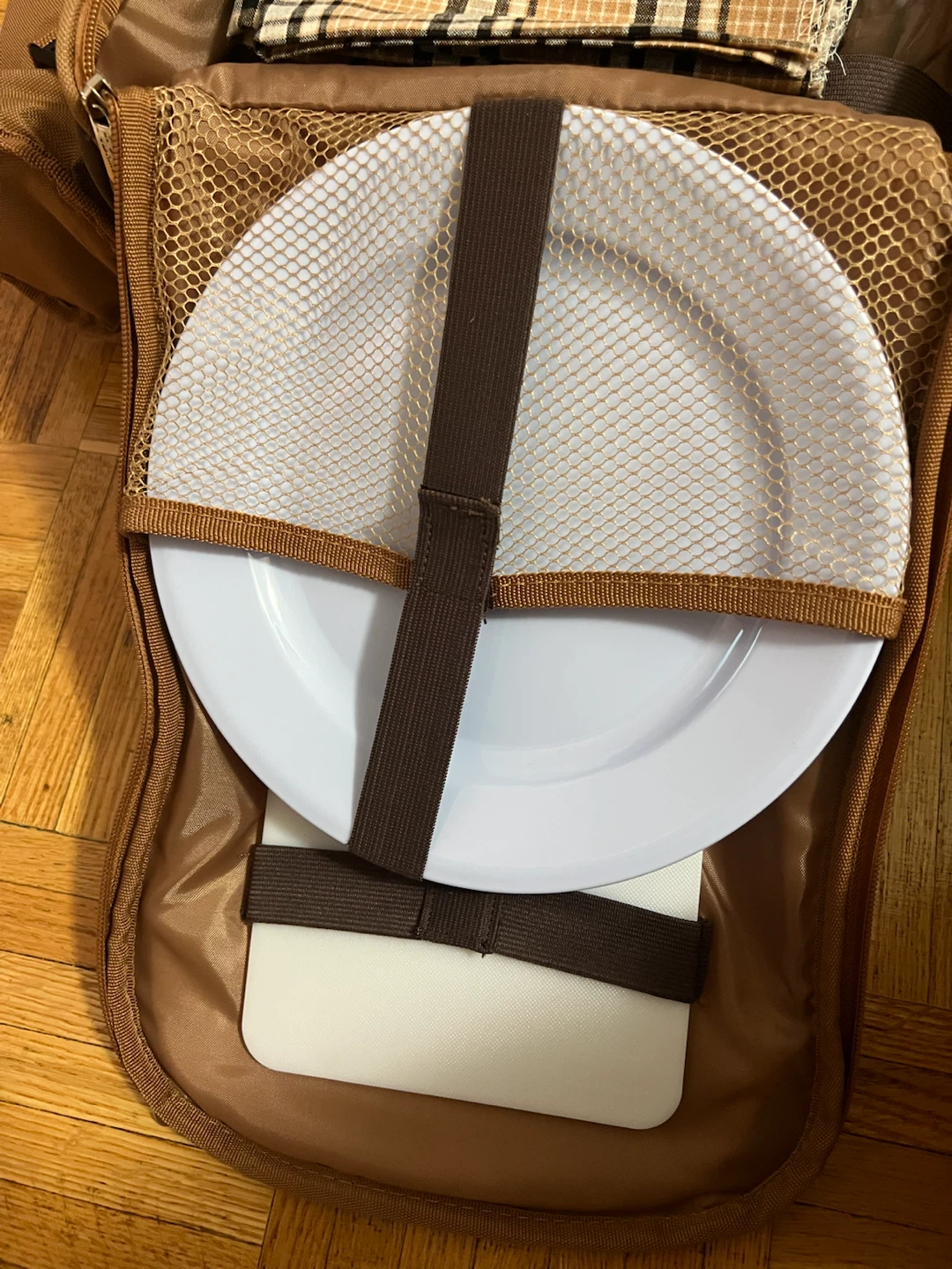 Brown Picnic Backpack Set - photo 2