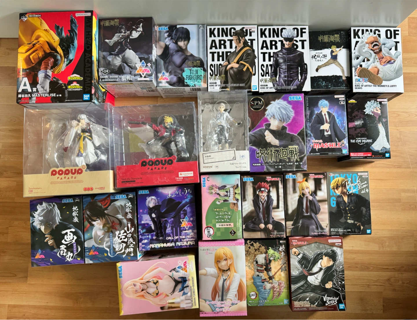 Collection of Anime Figures