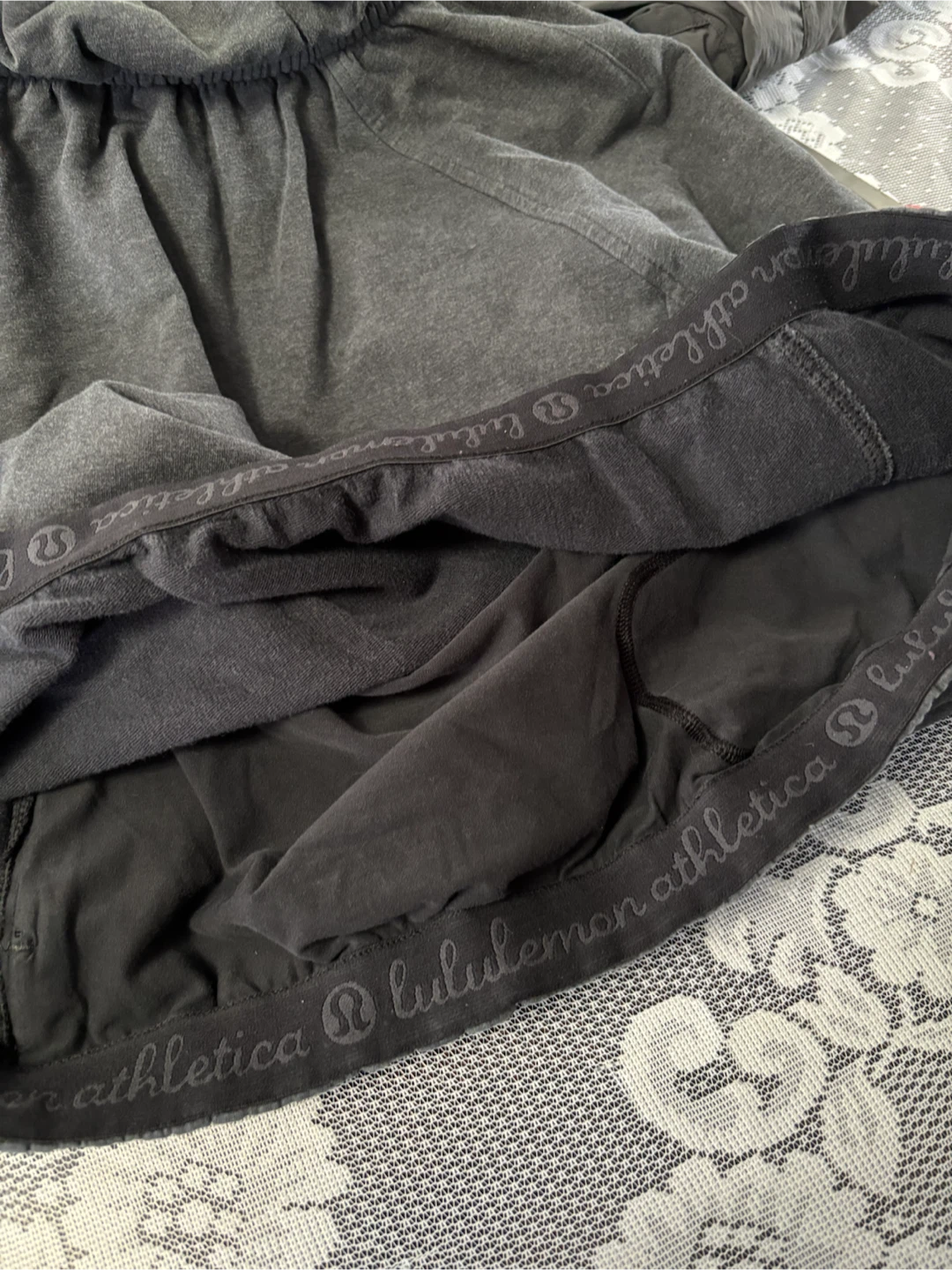 Lululemon Athletica Grey Fleece Pullover Hoodie - photo 3