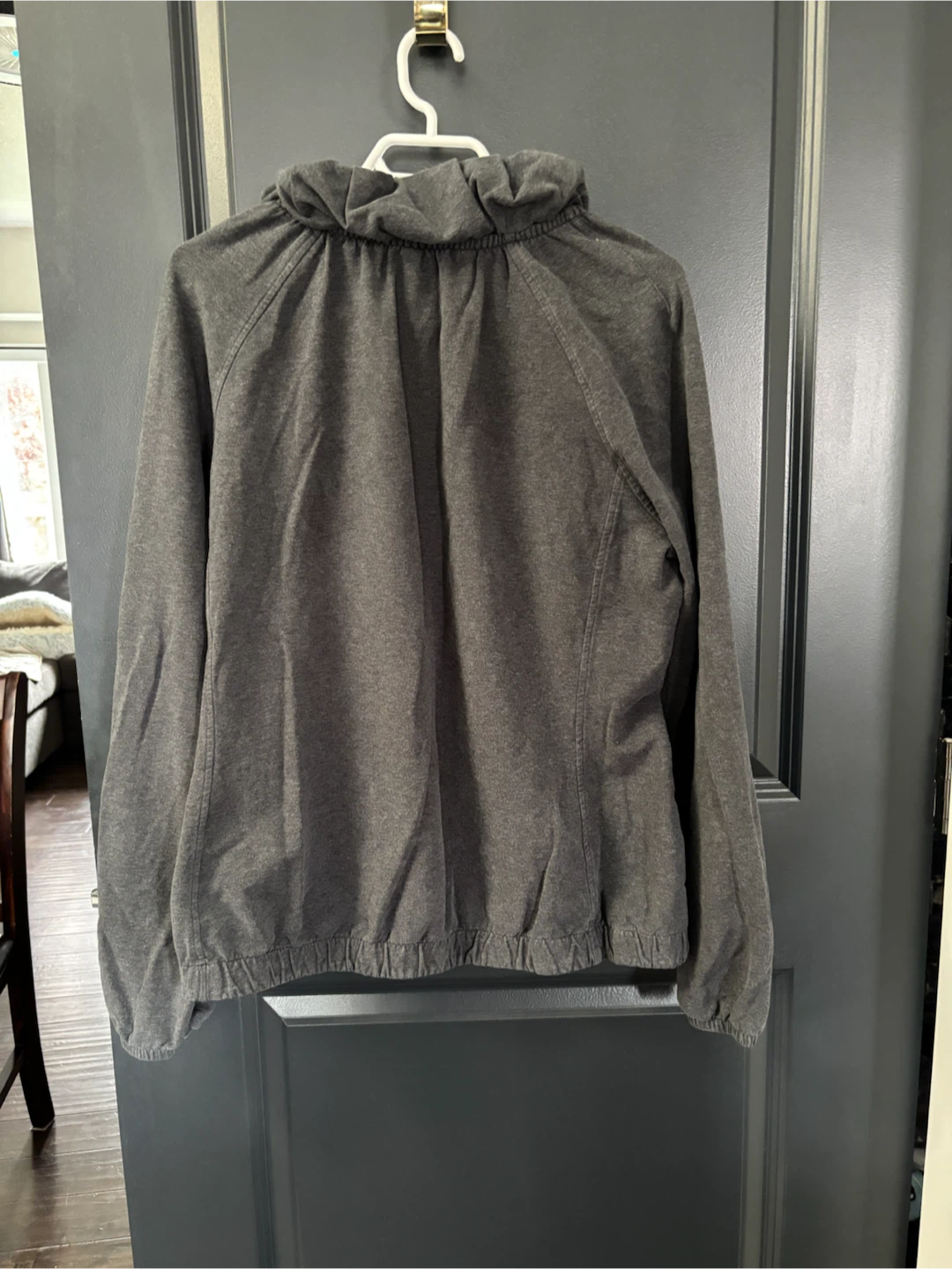 Lululemon Athletica Grey Fleece Pullover Hoodie - photo 4