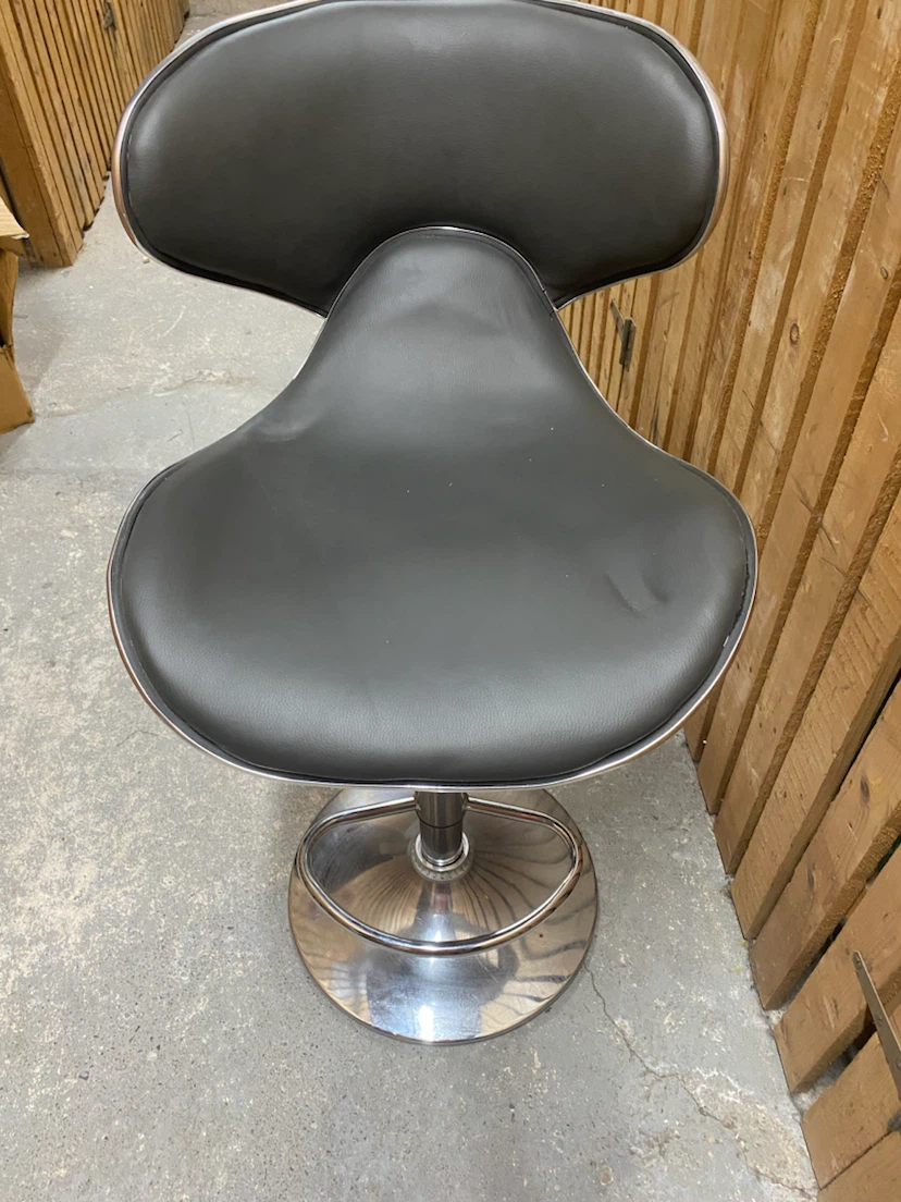 Adjustable Swivel Bar Stool - photo 2