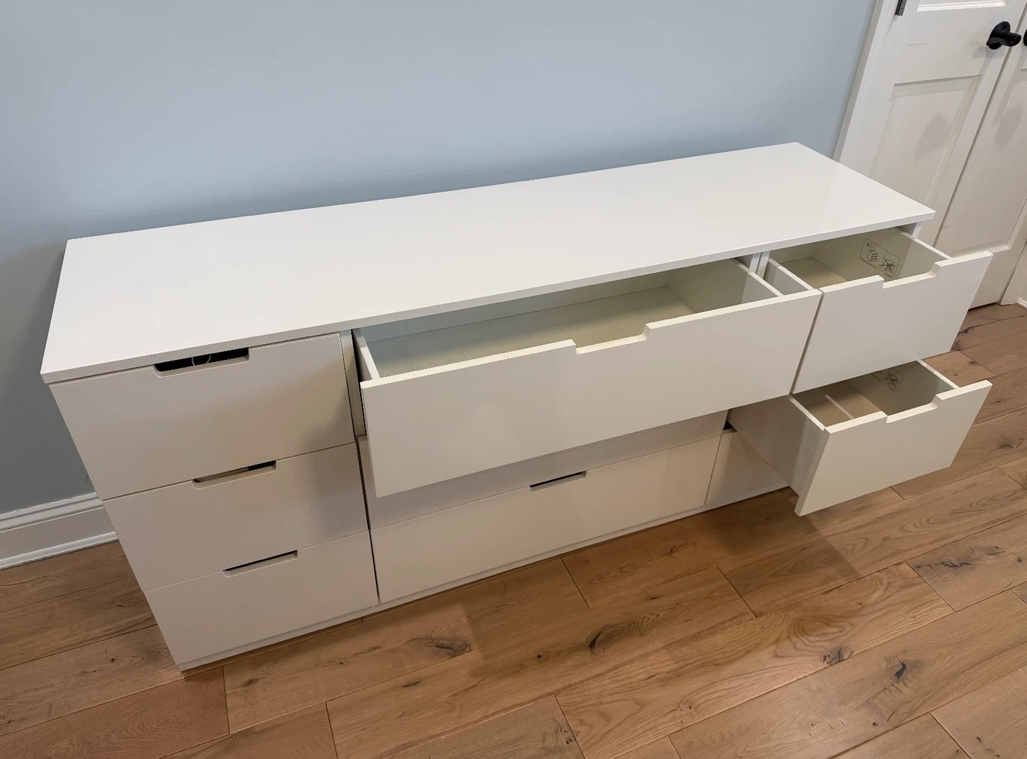IKEA NORDLI dresser with 9 drawers - photo 3