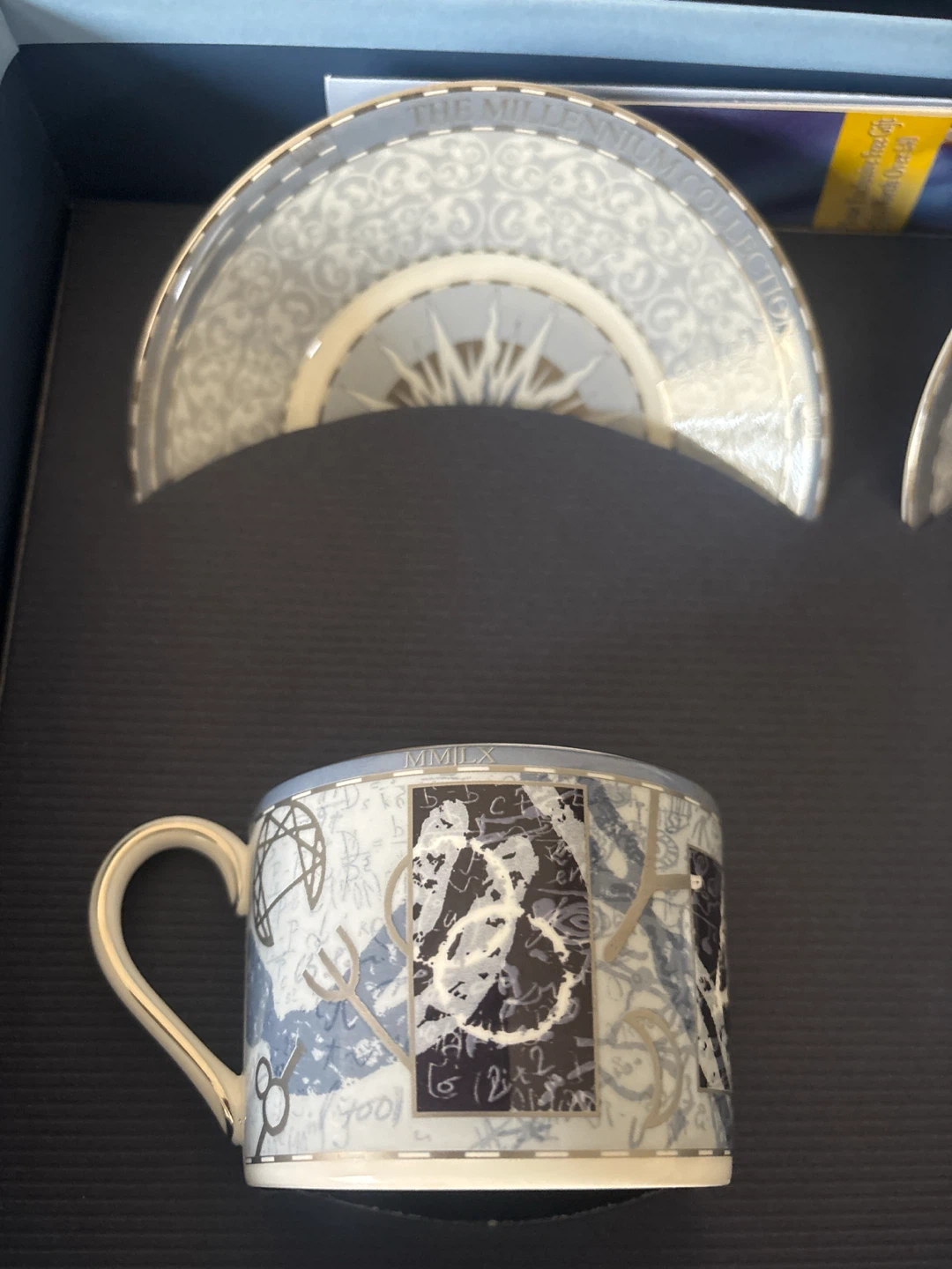Wedgwood Celebration of the Millennium Cup and Saucer Set - photo 4