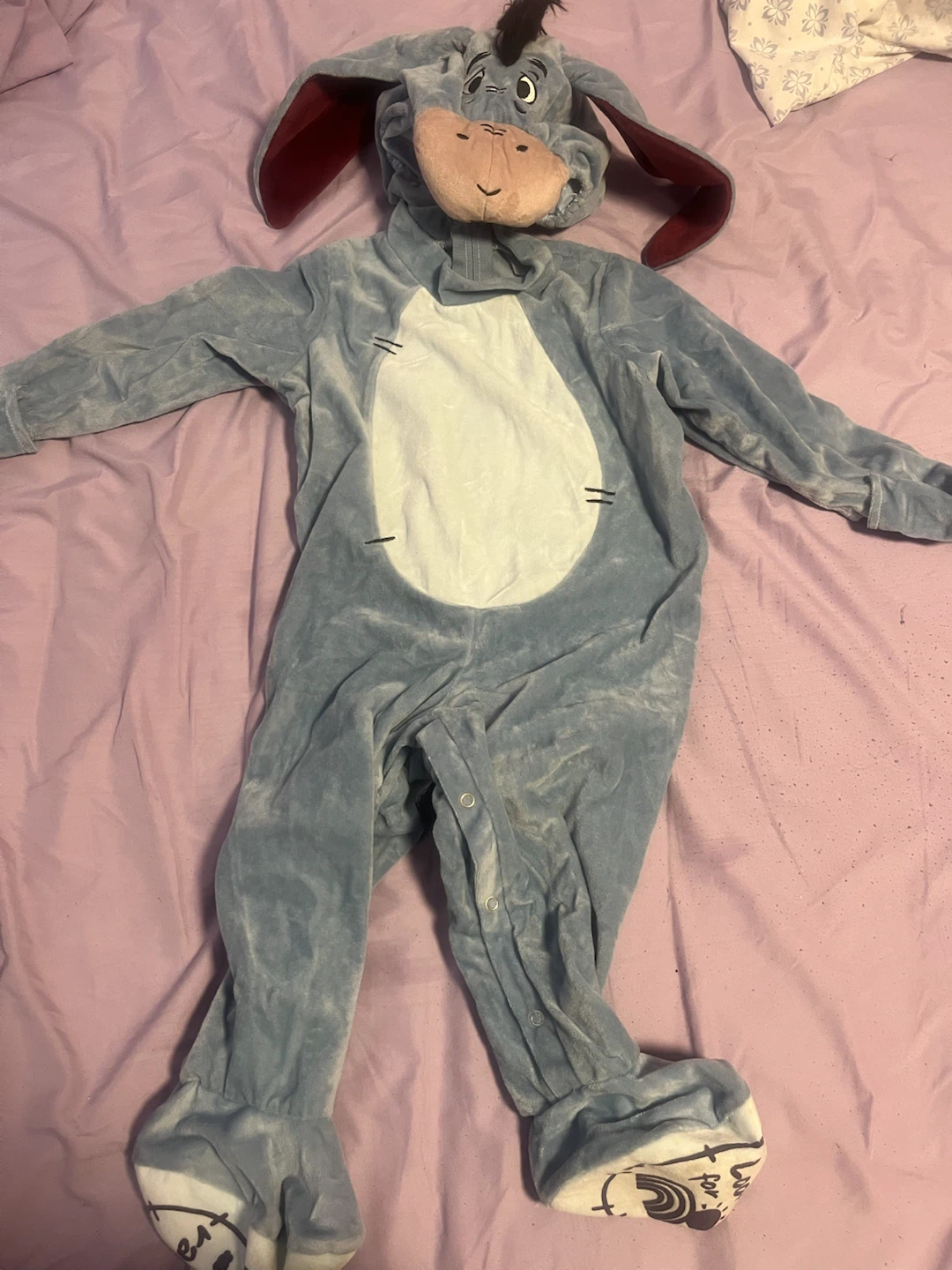 Disney Winnie the Pooh Eeyore Infant Costume Size 12 - 18 Months - photo 2