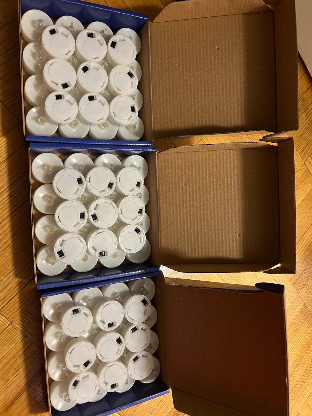 White LED Tealight Candles