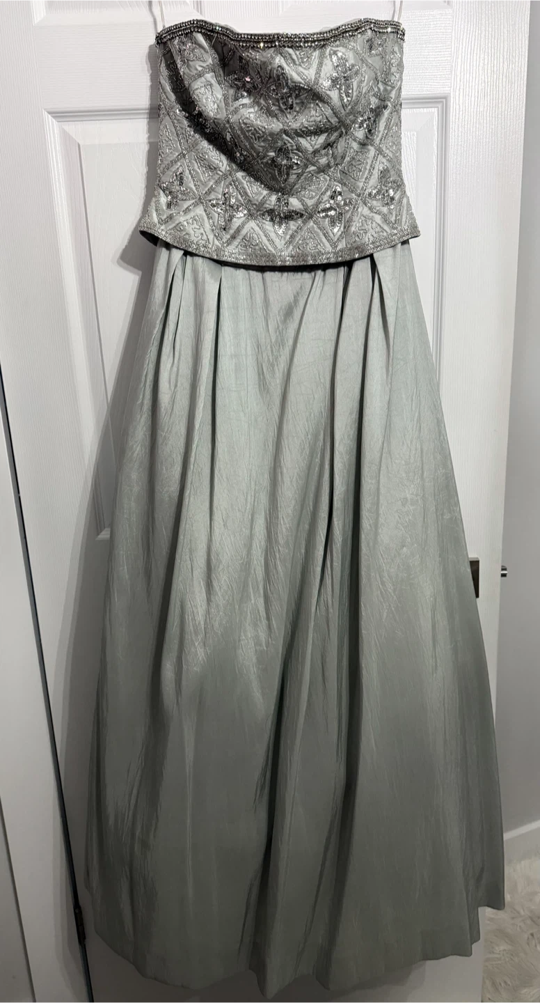 Jasz Couture Sparkly Beaded Strapless Gown - photo 2
