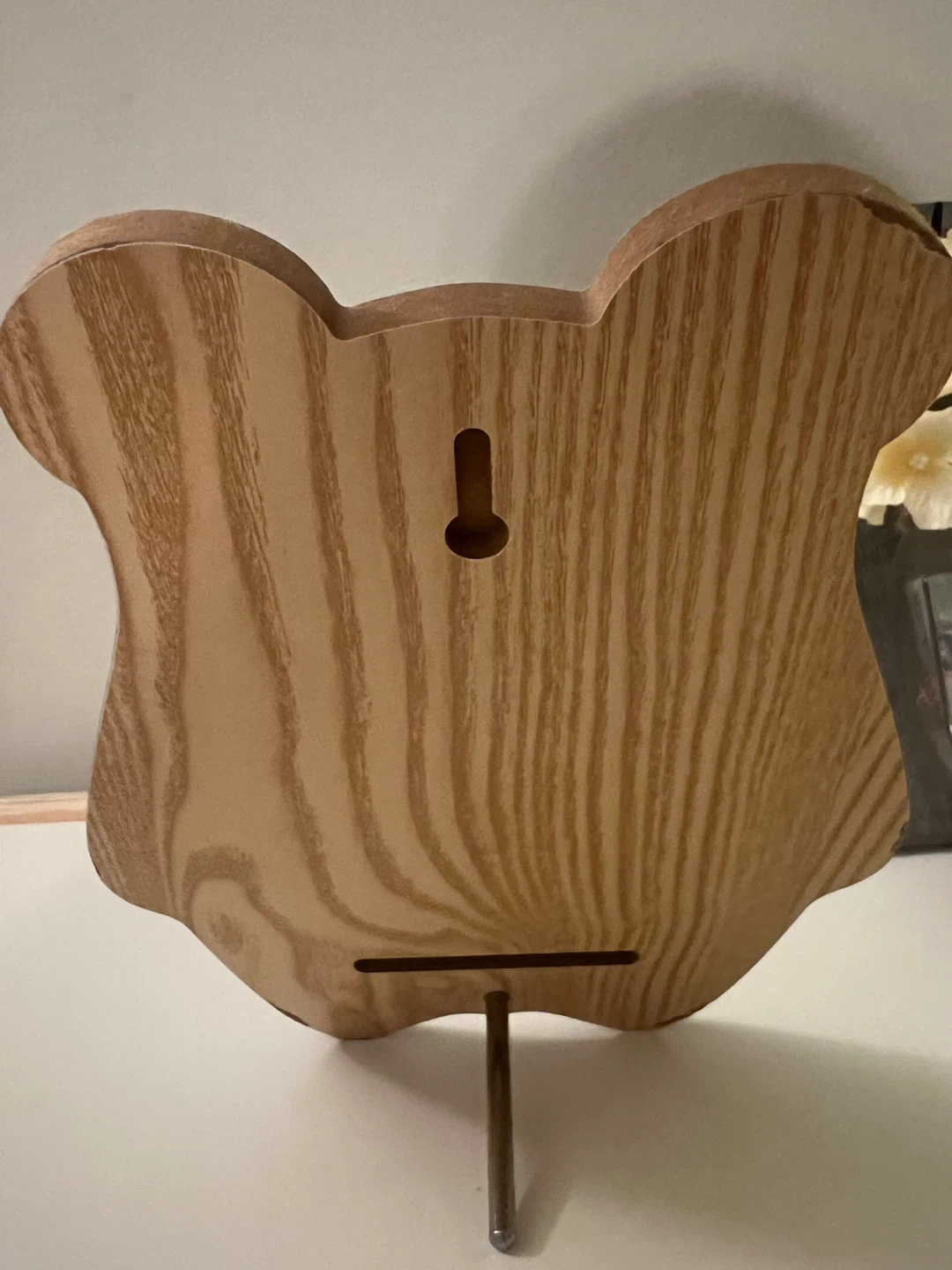 Wooden Bear Shaped Mirror - photo 2