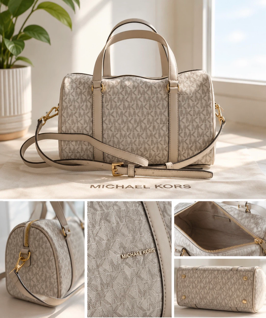 Authentic Michael Kors Jet Set Travel Bag - Like New