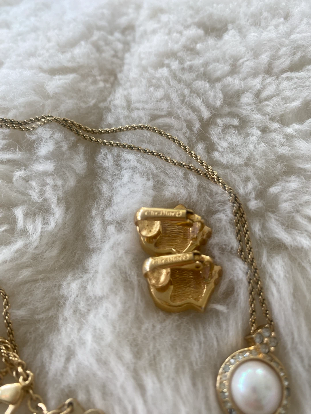 Christian Dior Necklace and Earrings Set - photo 4