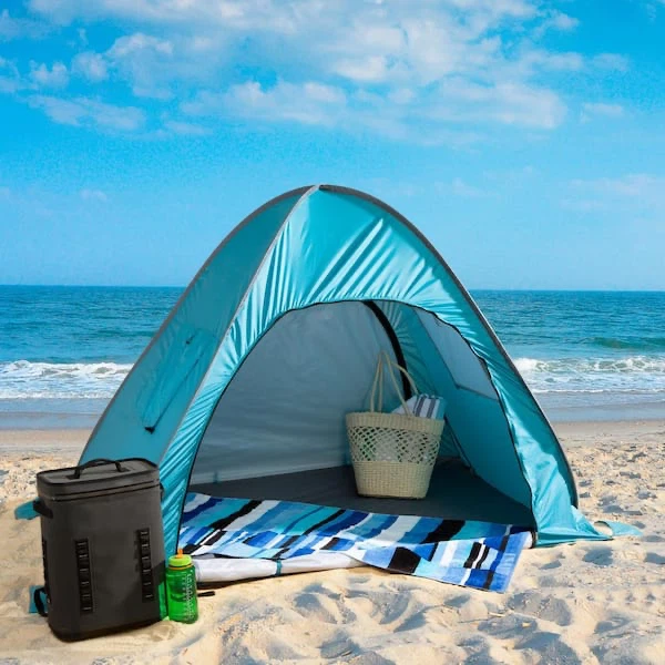 Wakeman Blue Beach Tent